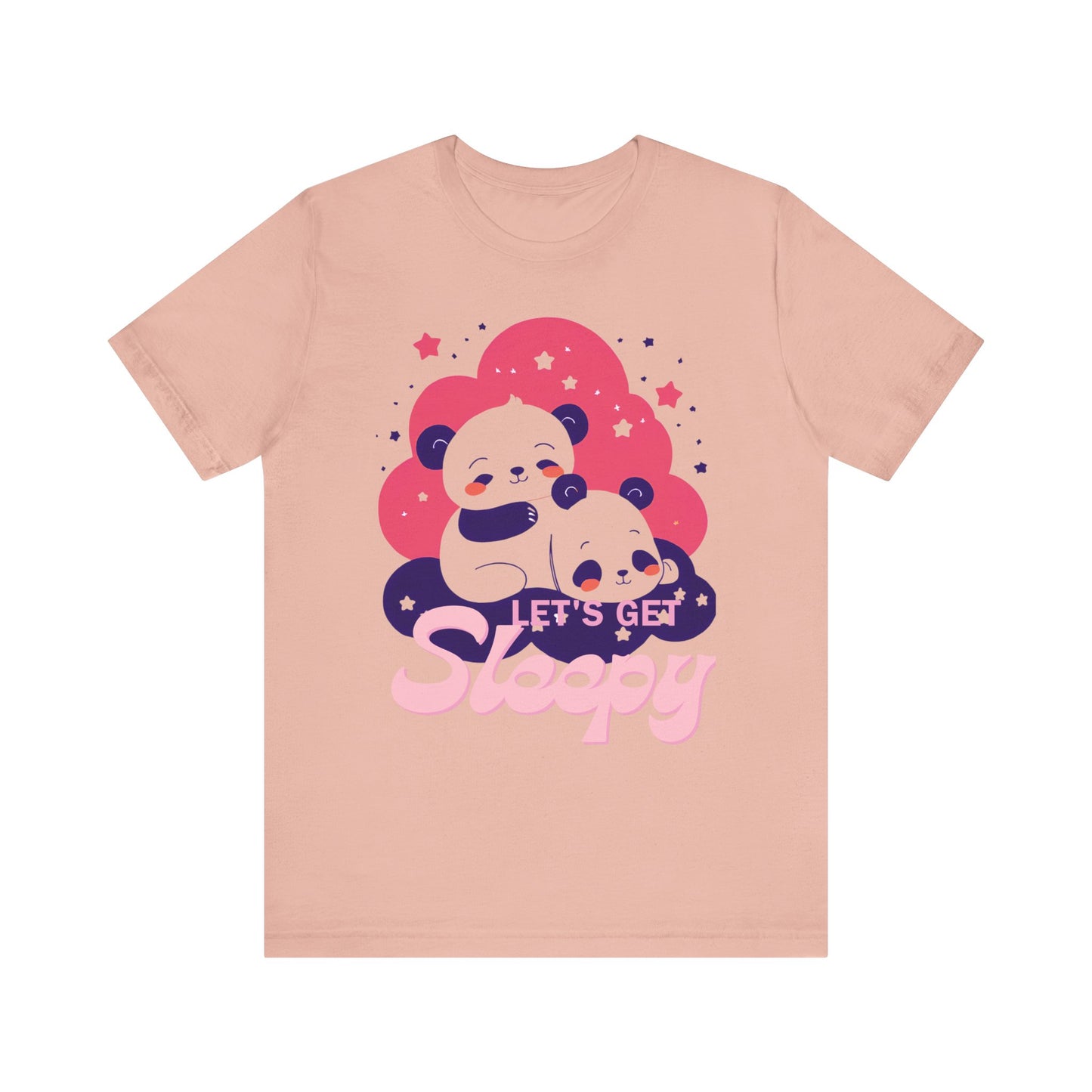 Cute Panda Sleepy Unisex Tee - Perfect for Cozy Days and Gift Giving