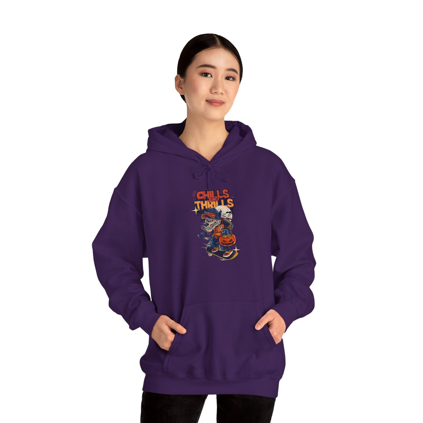 Chills and Thrills Halloween Hoodie - Unisex Heavy Blend™