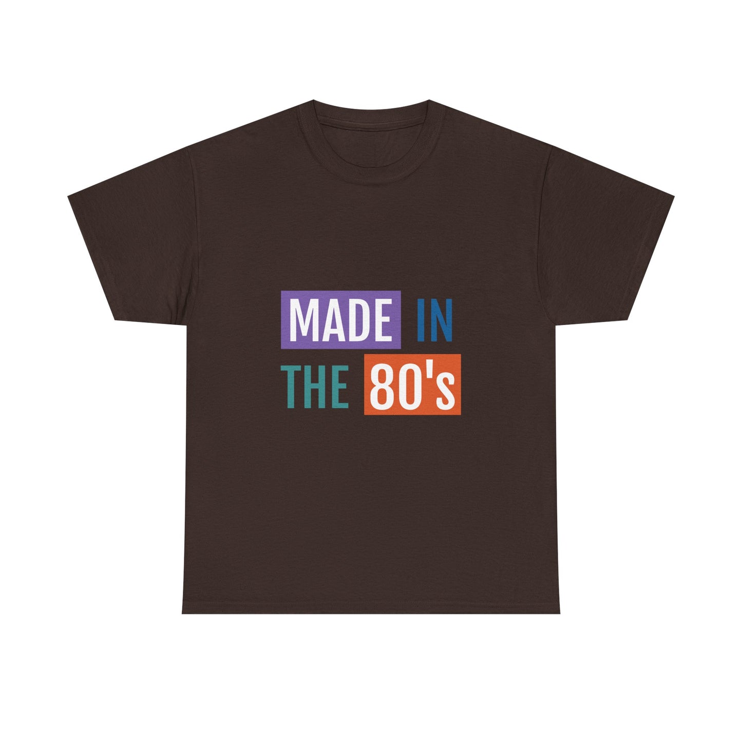 Retro 80's Heavy Cotton Tee - Made in the 80's Unisex T-Shirt