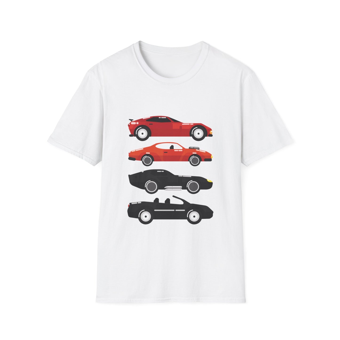 Cool Classic Cars Softstyle T-Shirt - Perfect for Car Enthusiasts