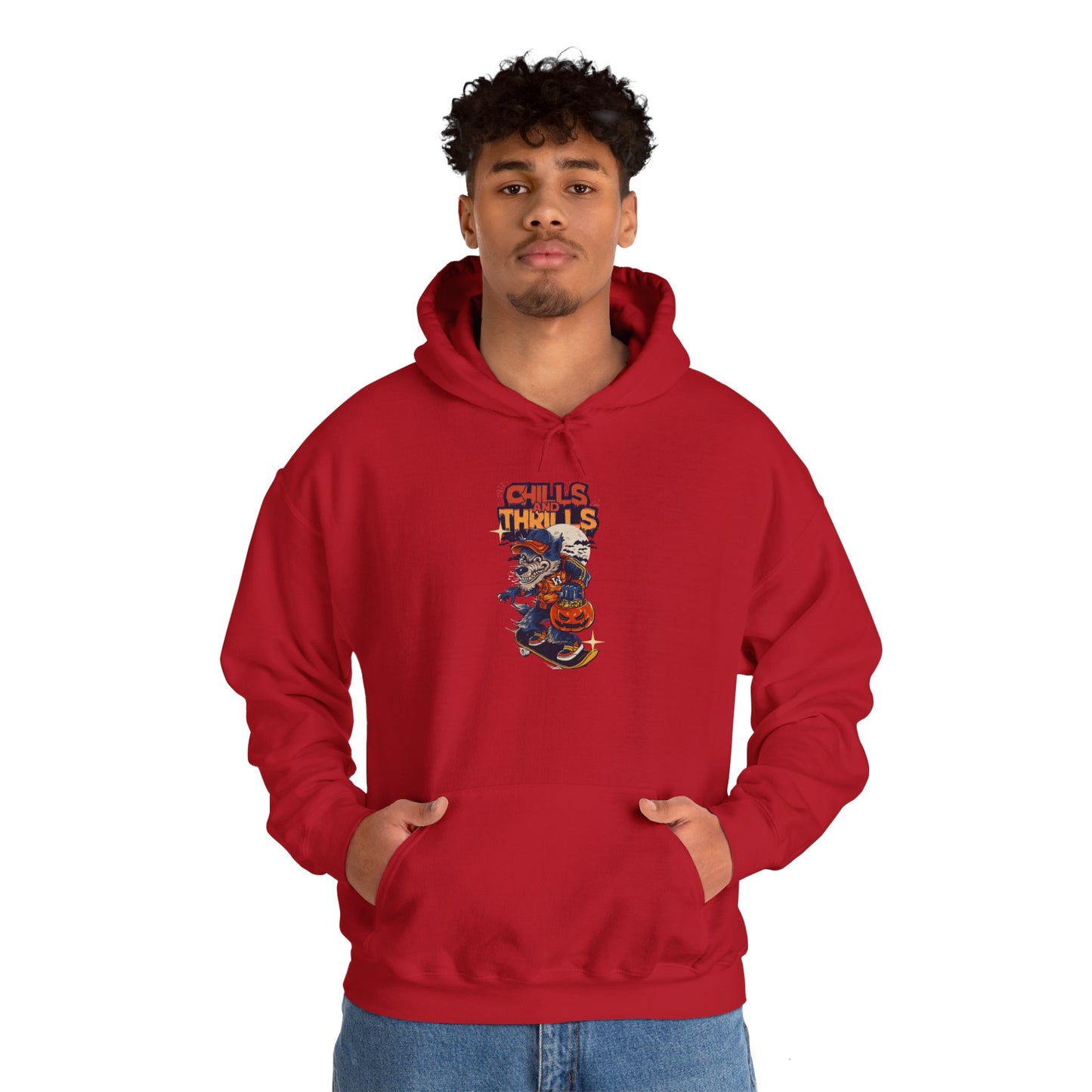 Chills and Thrills Halloween Hoodie - Unisex Heavy Blend™