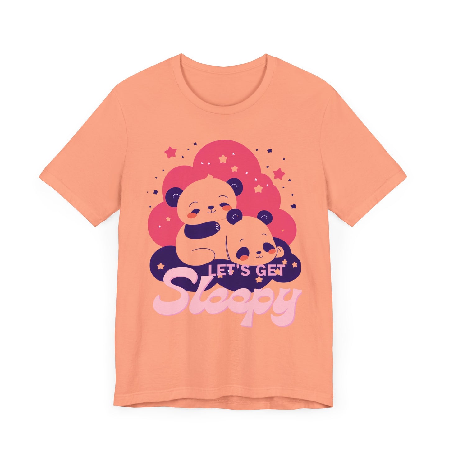 Cute Panda Sleepy Unisex Tee - Perfect for Cozy Days and Gift Giving