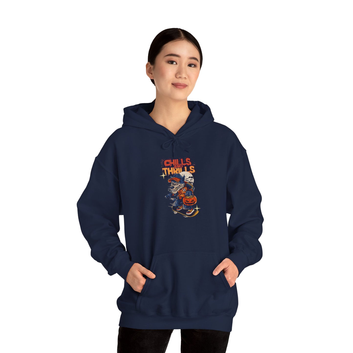 Chills and Thrills Halloween Hoodie - Unisex Heavy Blend™