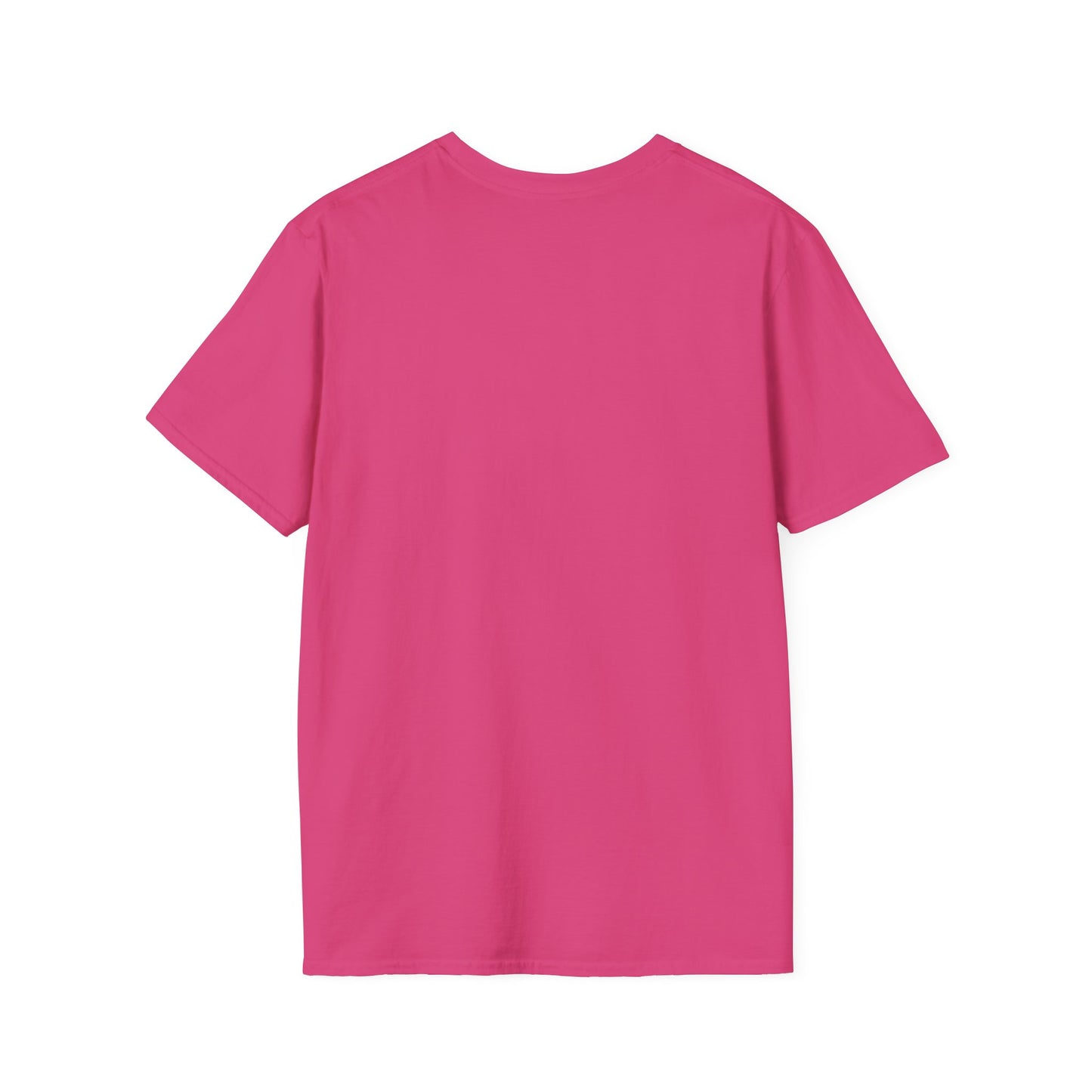Cute Cartoon Cat Softstyle T-Shirt - Perfect for Pet Lovers