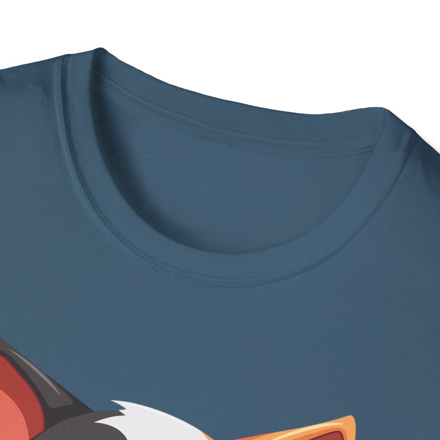 Cute Cat Softstyle T-Shirt – Perfect for Pet Lovers