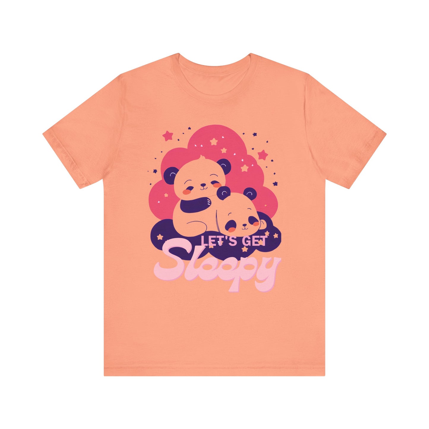 Cute Panda Sleepy Unisex Tee - Perfect for Cozy Days and Gift Giving