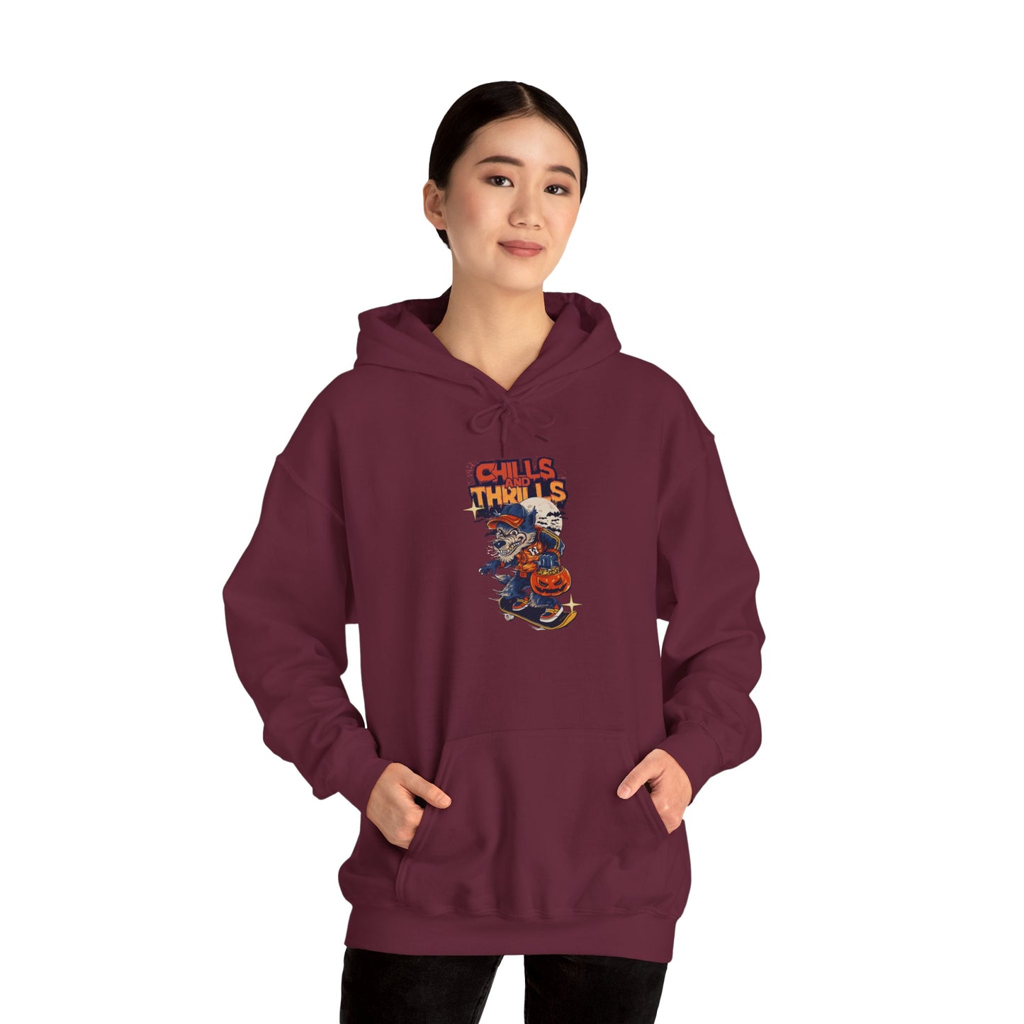 Chills and Thrills Halloween Hoodie - Unisex Heavy Blend™