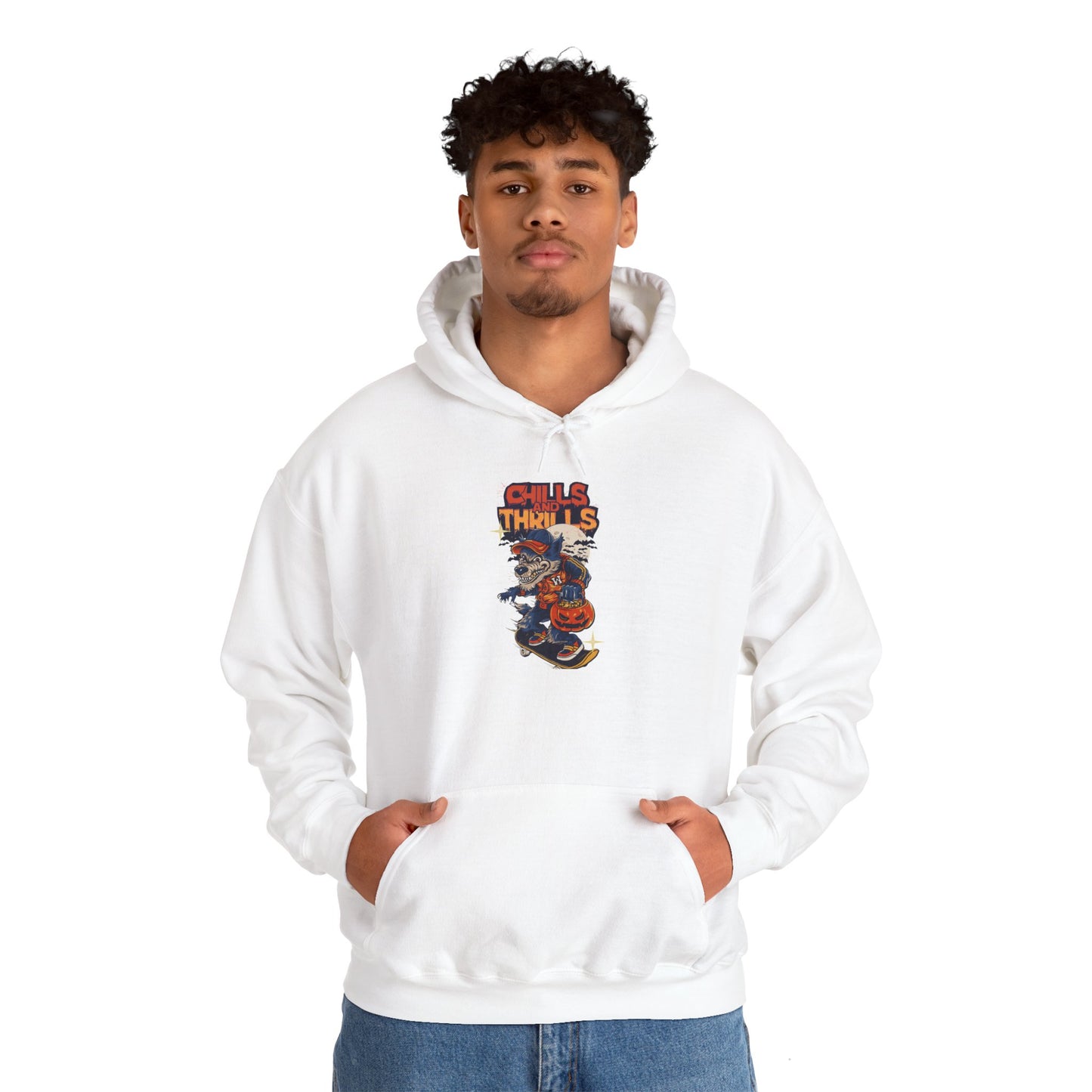 Chills and Thrills Halloween Hoodie - Unisex Heavy Blend™