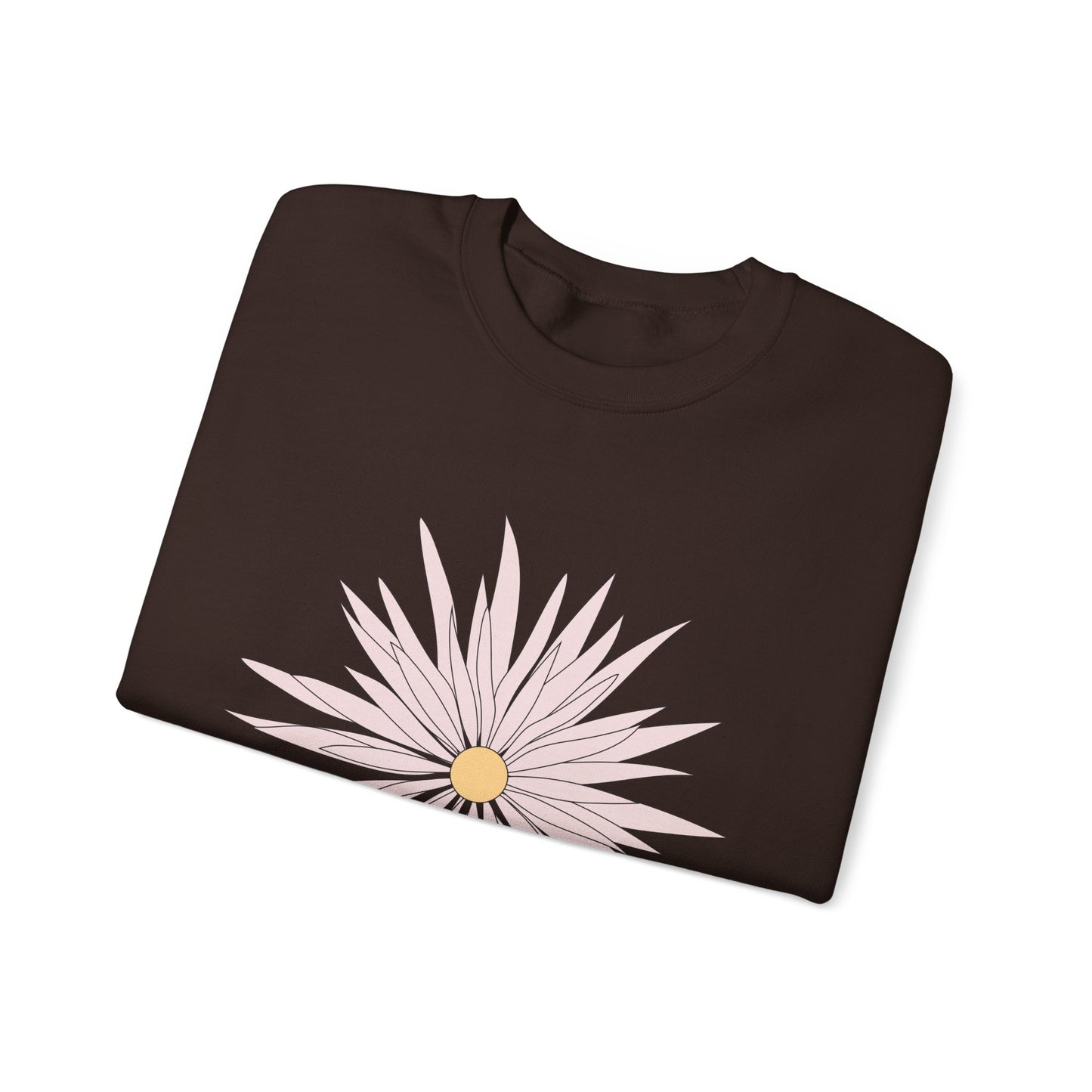 Floral Graphic Unisex Crewneck Sweatshirt - Cozy Comfort for Any Occasion