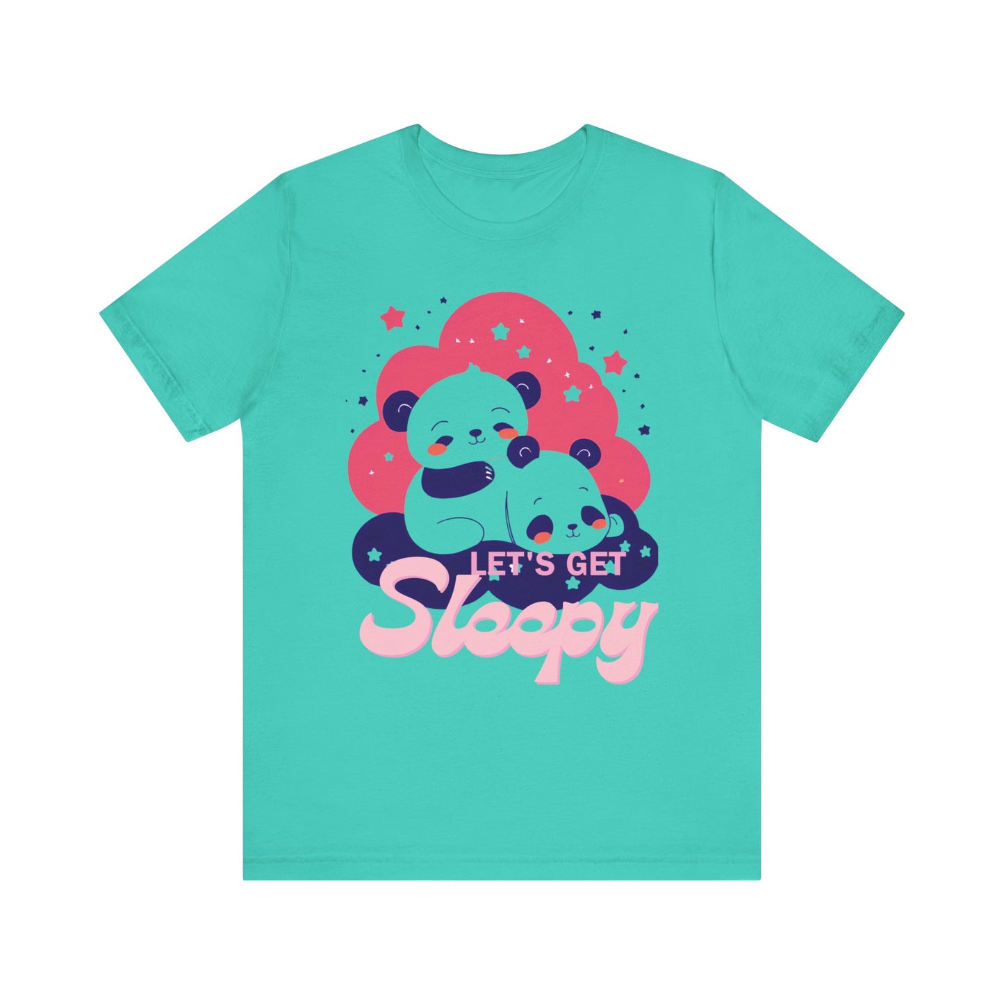 Cute Panda Sleepy Unisex Tee - Perfect for Cozy Days and Gift Giving