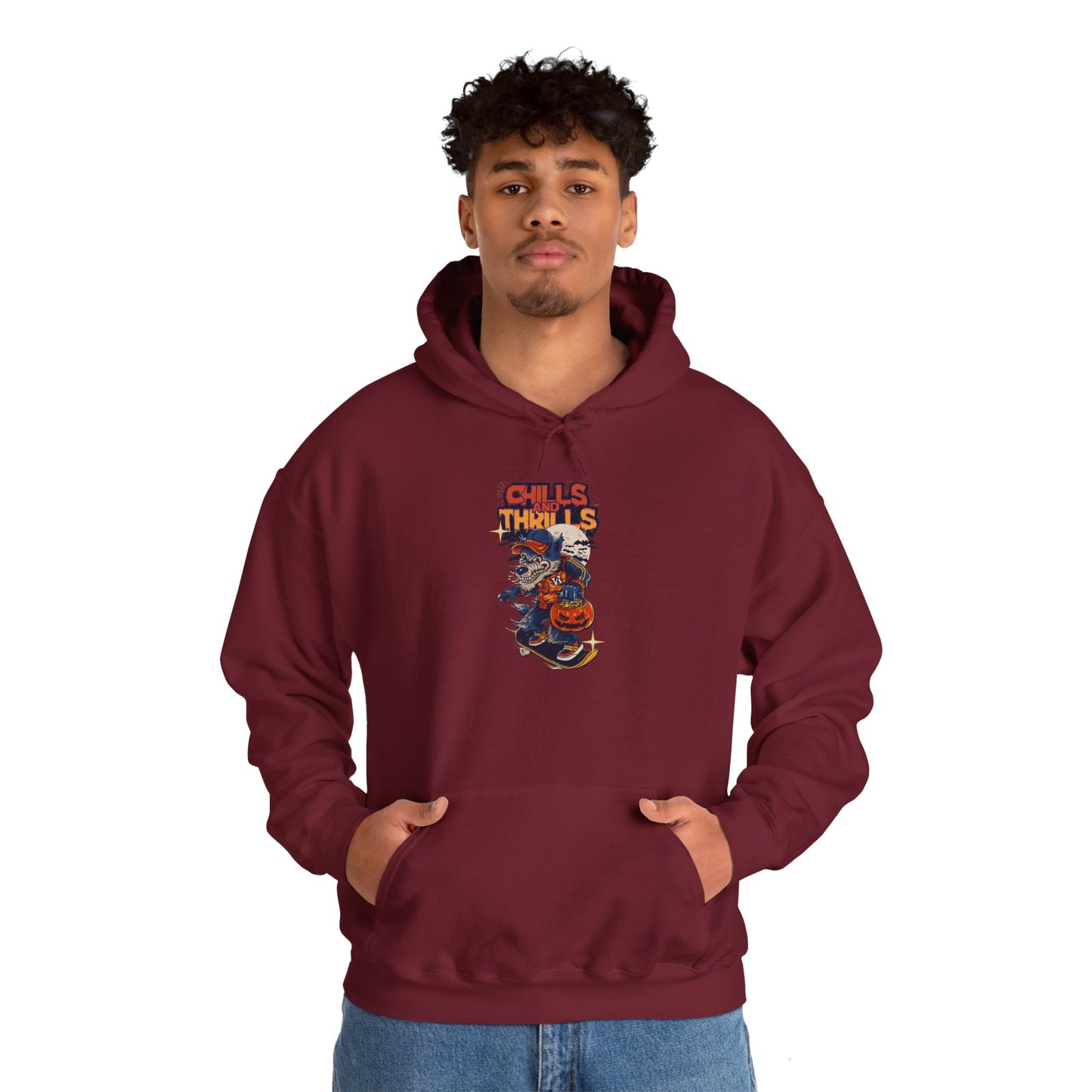 Chills and Thrills Halloween Hoodie - Unisex Heavy Blend™