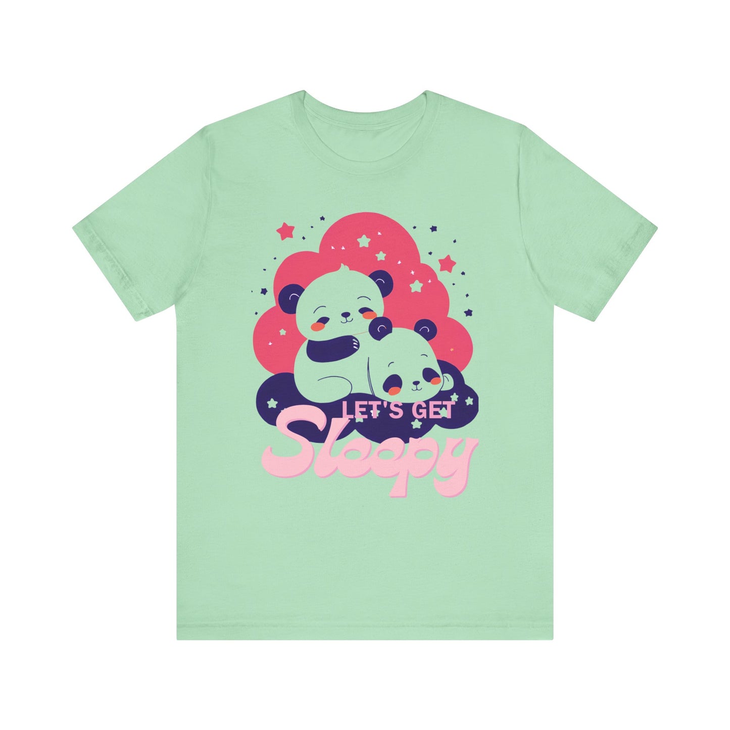 Cute Panda Sleepy Unisex Tee - Perfect for Cozy Days and Gift Giving
