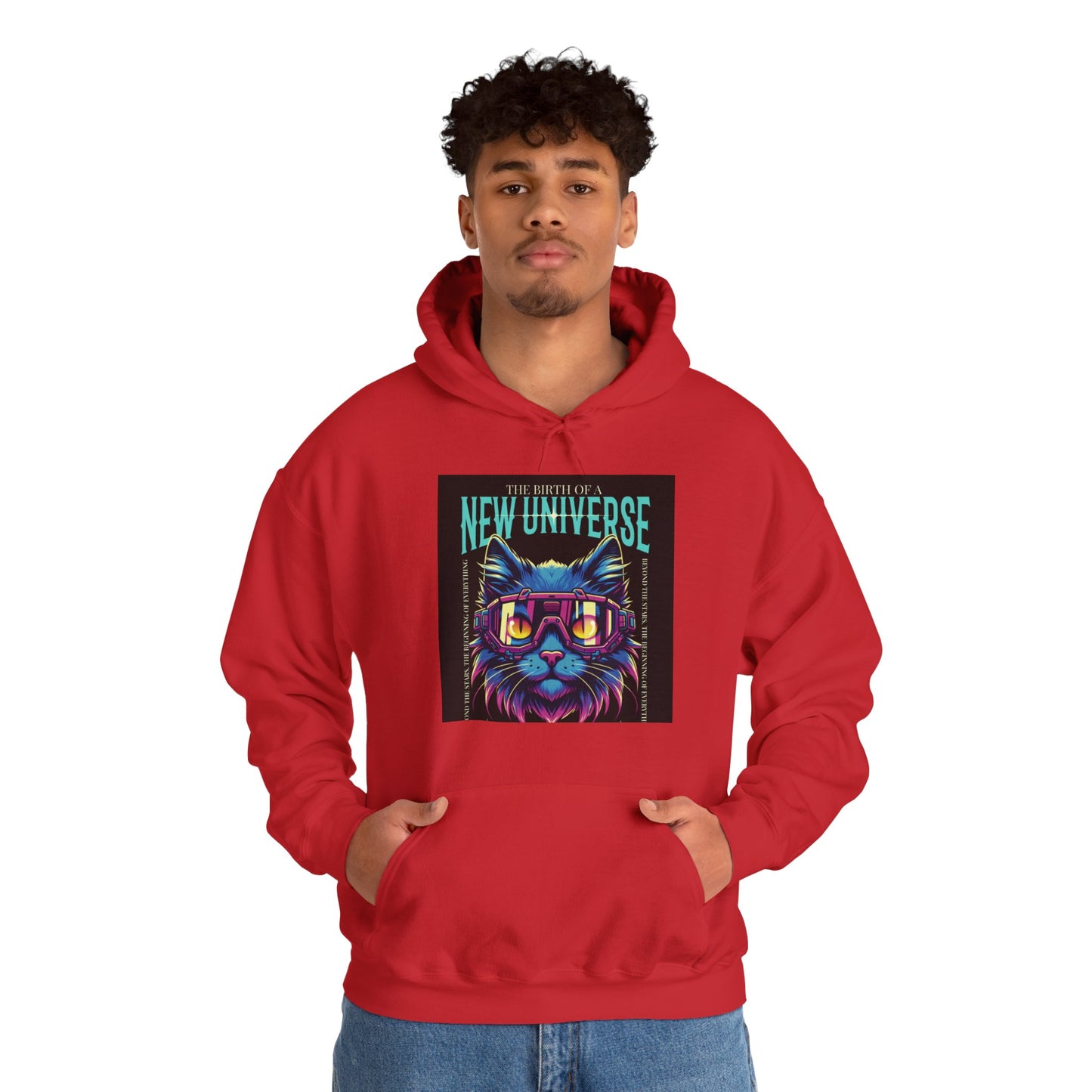 Cosmic Cat Hoodie - 'The Best of a New Universe'