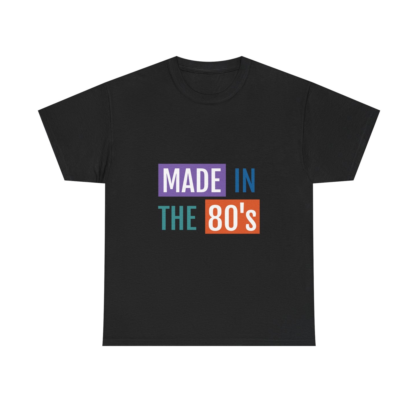 Retro 80's Heavy Cotton Tee - Made in the 80's Unisex T-Shirt