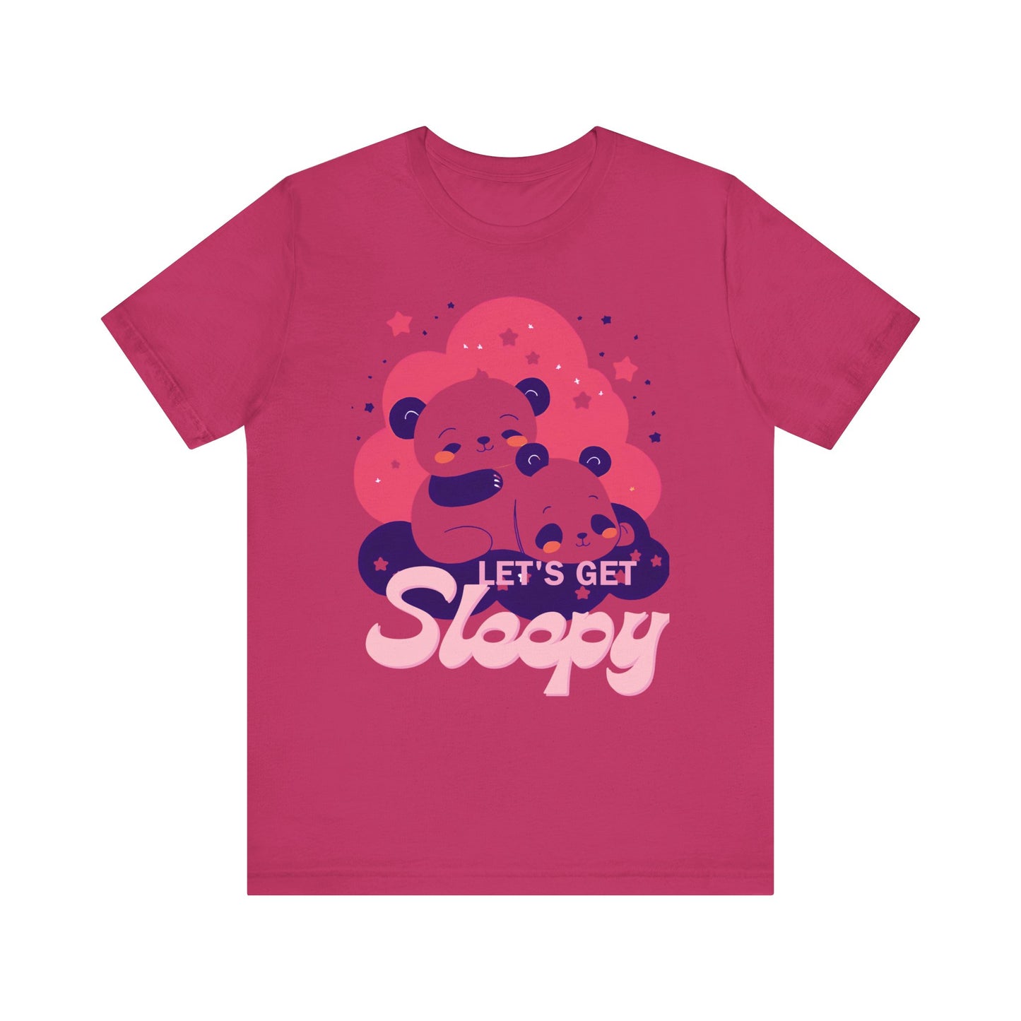 Cute Panda Sleepy Unisex Tee - Perfect for Cozy Days and Gift Giving