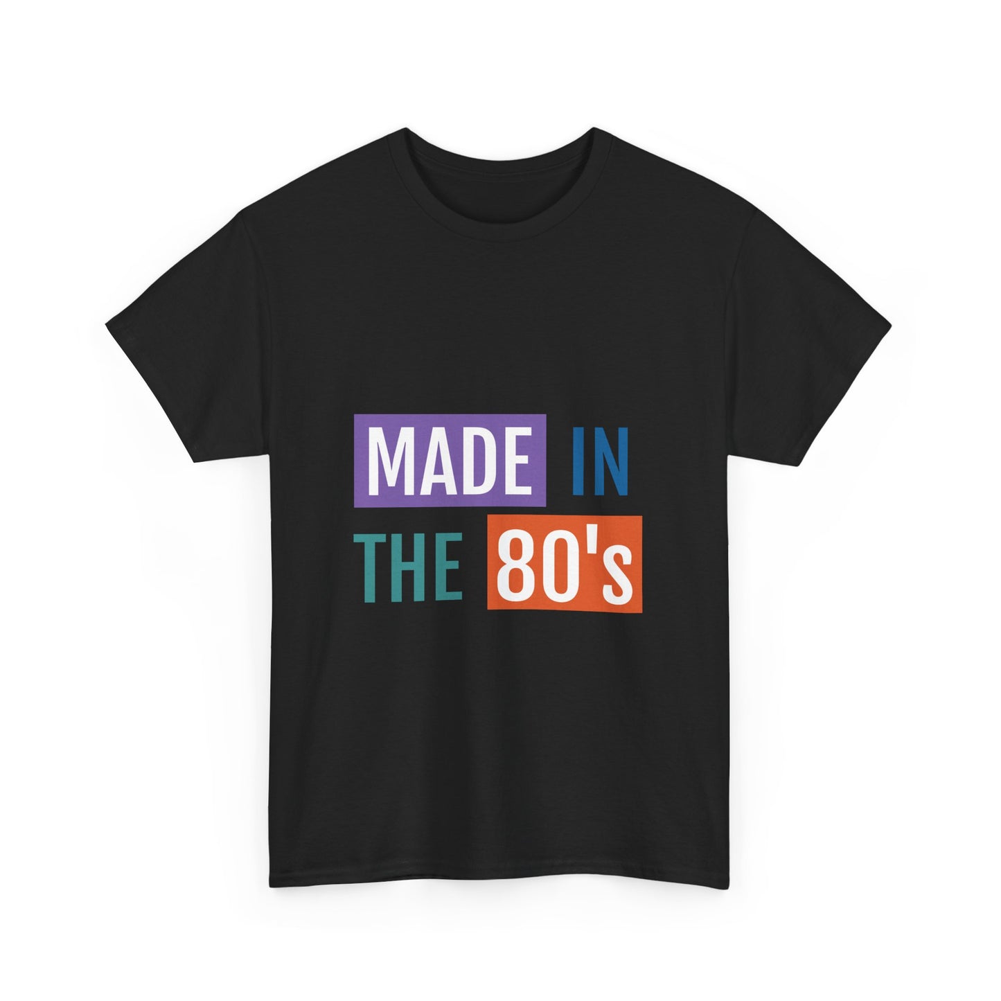 Retro 80's Heavy Cotton Tee - Made in the 80's Unisex T-Shirt