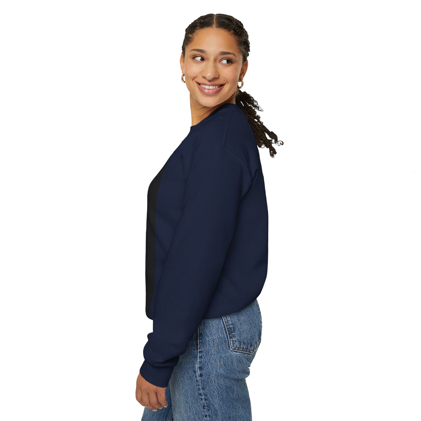 Cute Strawberry Graphic Crewneck Sweatshirt - "One Bite"