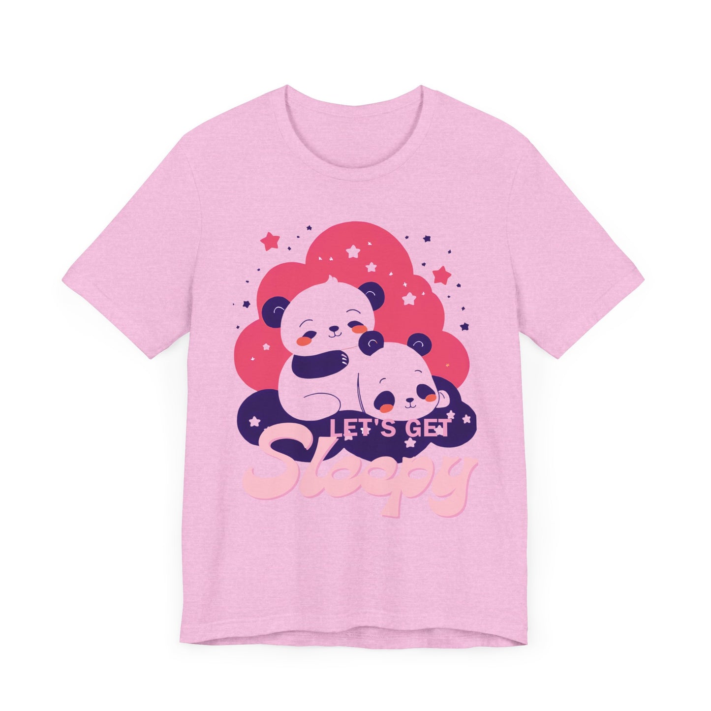 Cute Panda Sleepy Unisex Tee - Perfect for Cozy Days and Gift Giving