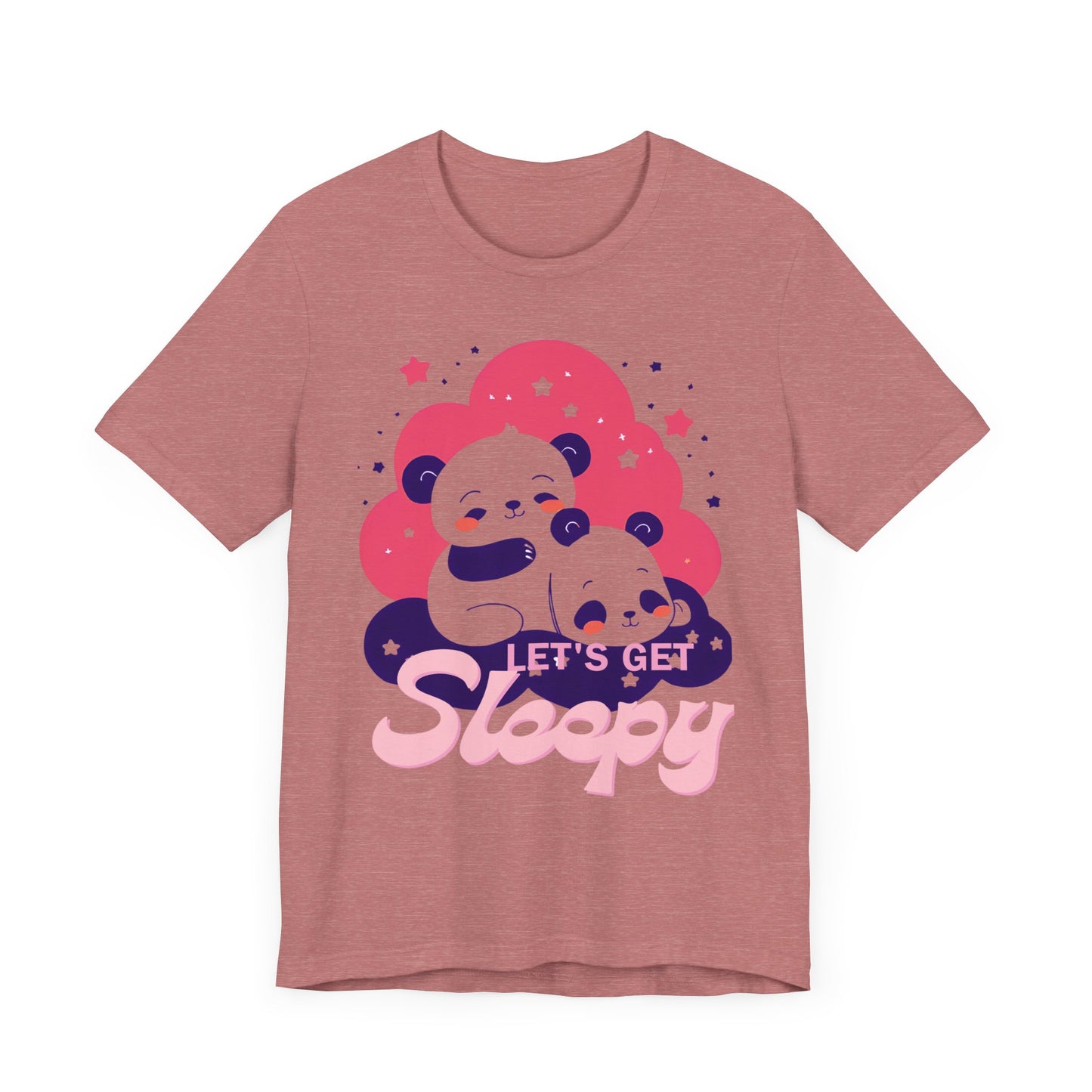 Cute Panda Sleepy Unisex Tee - Perfect for Cozy Days and Gift Giving