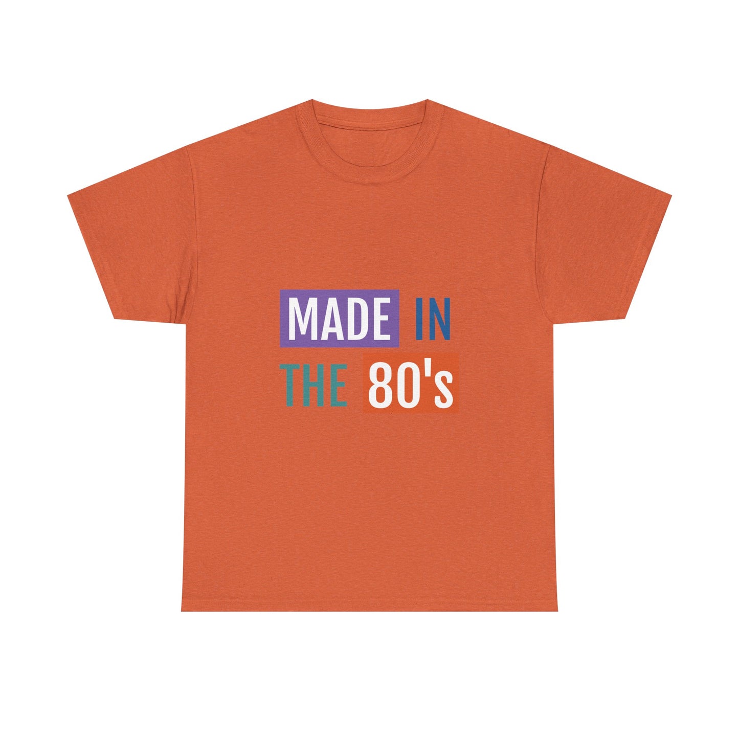 Retro 80's Heavy Cotton Tee - Made in the 80's Unisex T-Shirt