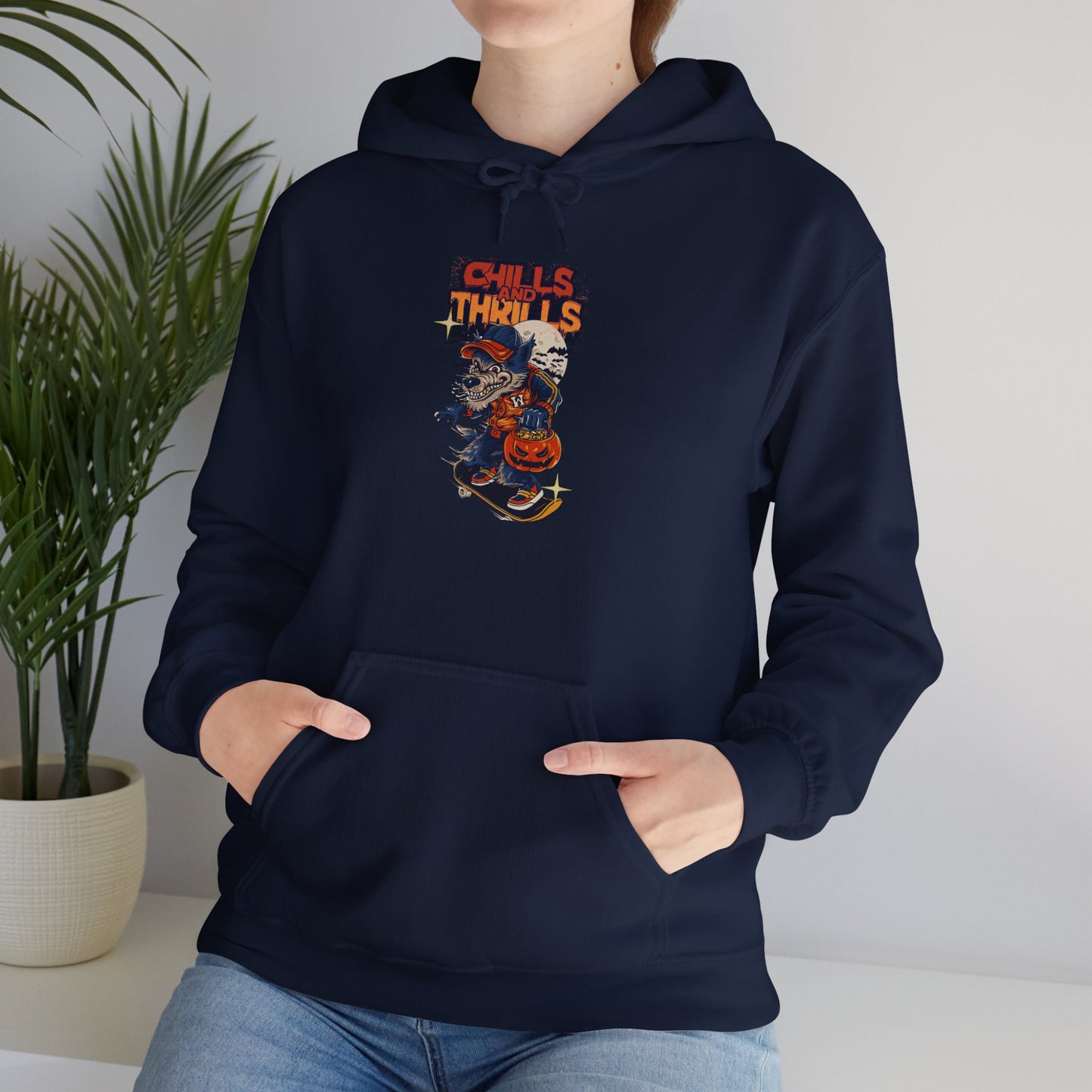 Chills and Thrills Halloween Hoodie - Unisex Heavy Blend™
