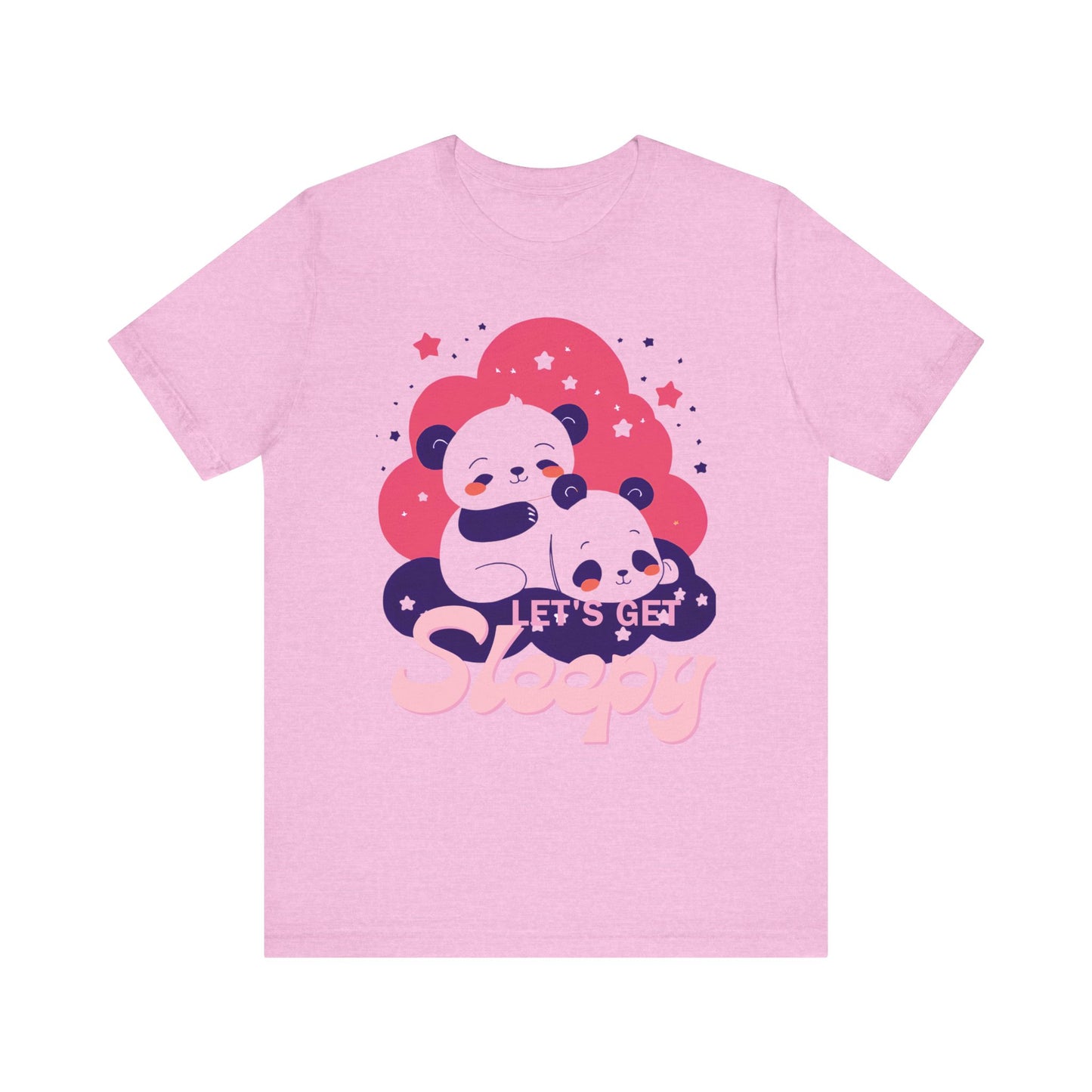 Cute Panda Sleepy Unisex Tee - Perfect for Cozy Days and Gift Giving