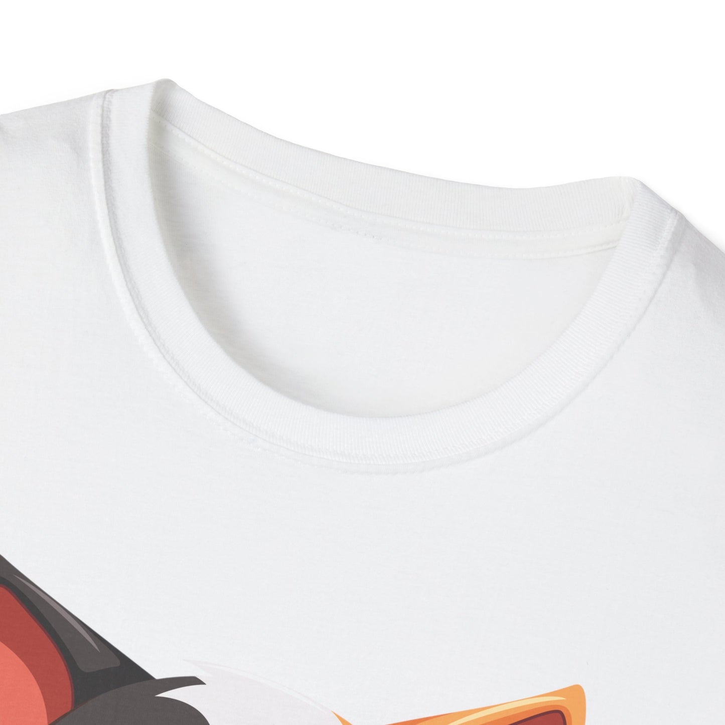 Cute Cat Softstyle T-Shirt – Perfect for Pet Lovers
