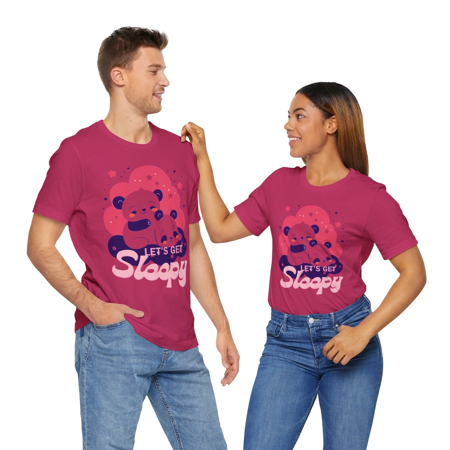 Cute Panda Sleepy Unisex Tee - Perfect for Cozy Days and Gift Giving