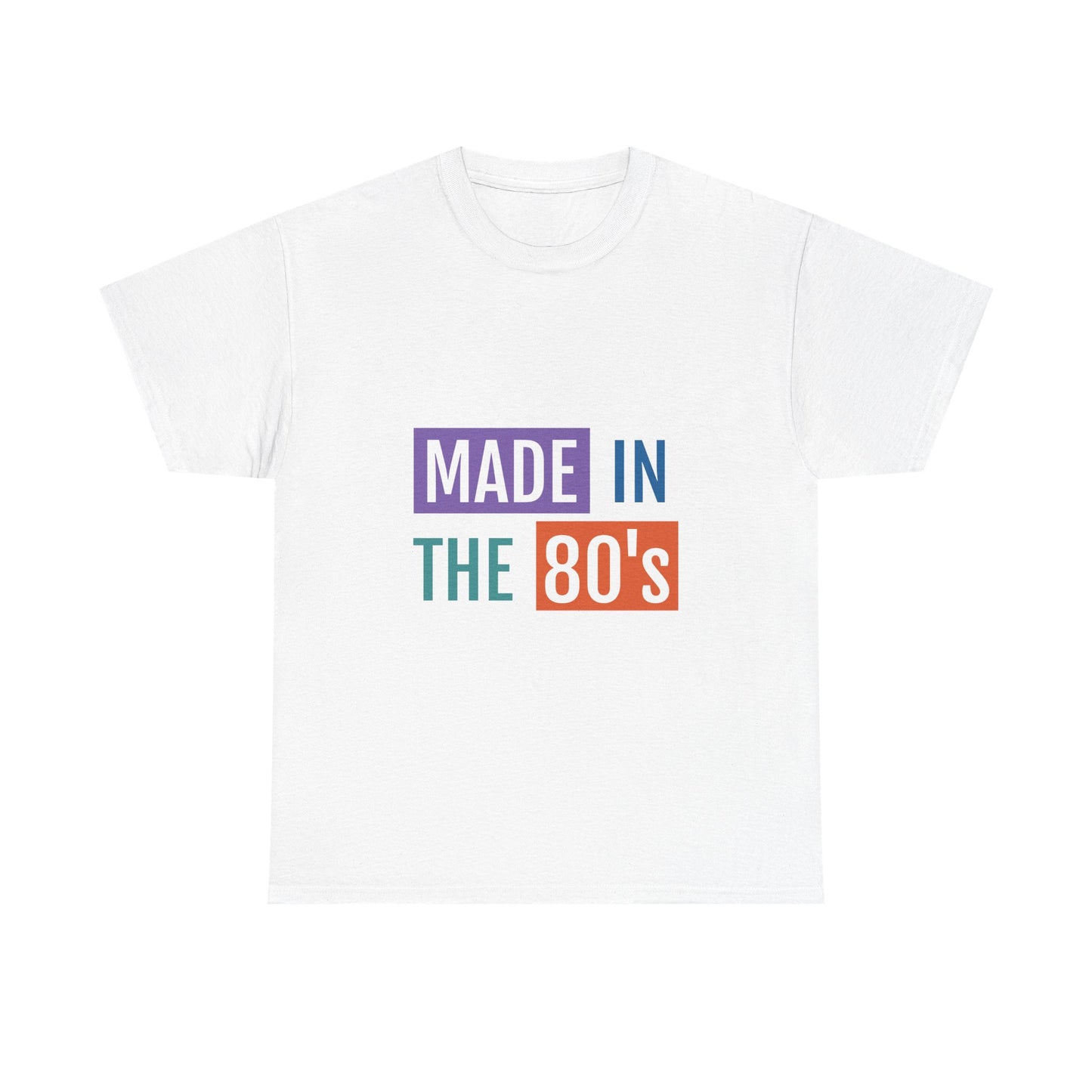 Retro 80's Heavy Cotton Tee - Made in the 80's Unisex T-Shirt