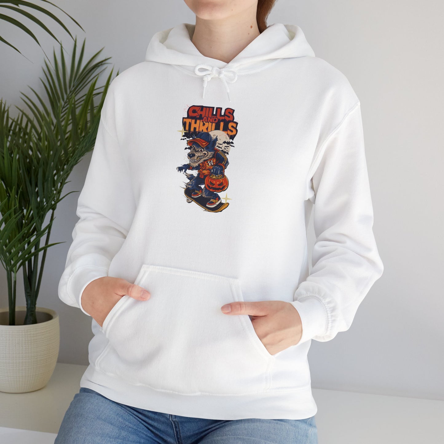 Chills and Thrills Halloween Hoodie - Unisex Heavy Blend™