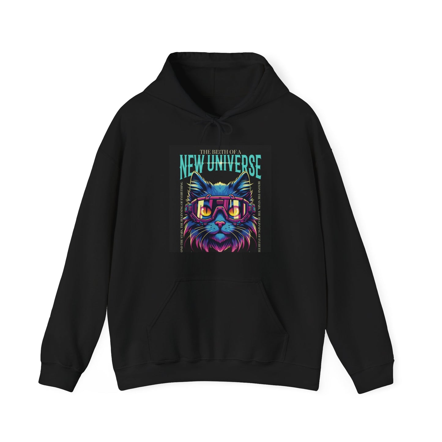 Cosmic Cat Hoodie - 'The Best of a New Universe'