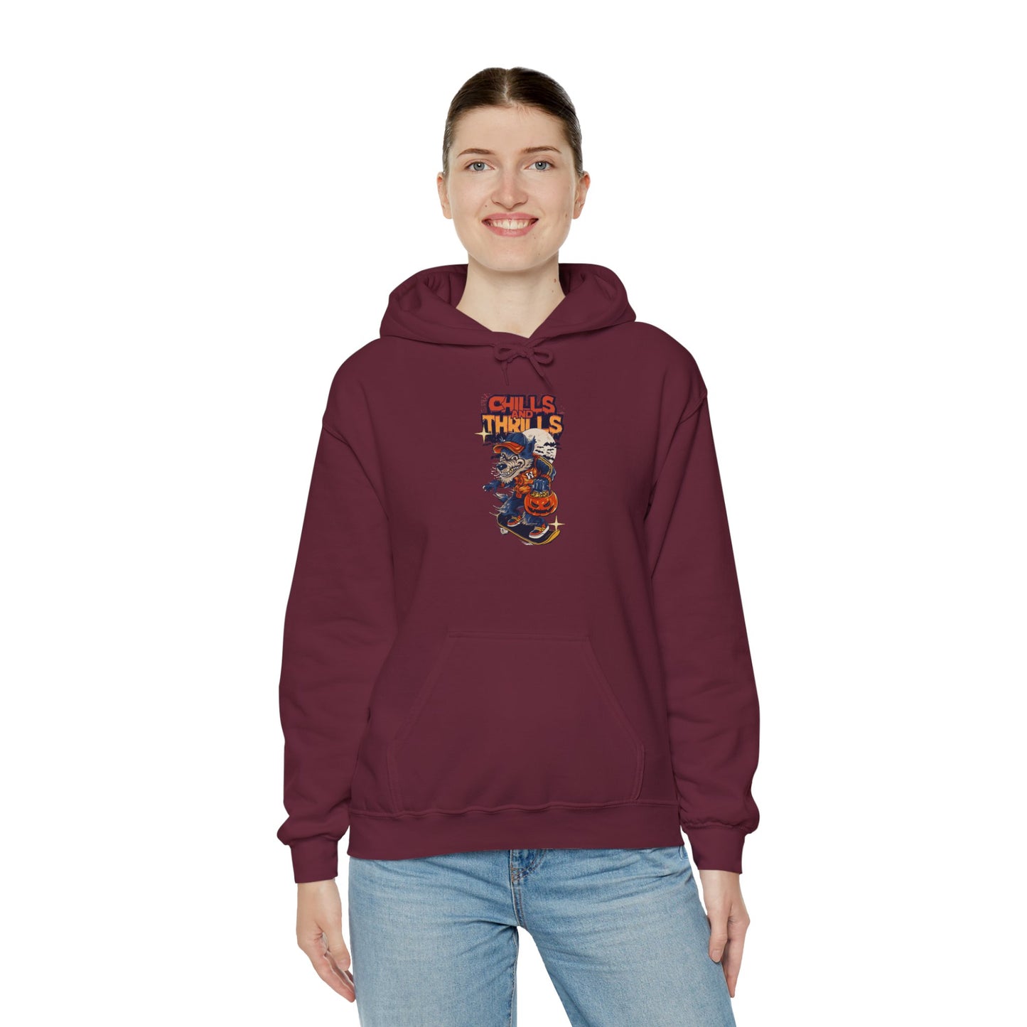 Chills and Thrills Halloween Hoodie - Unisex Heavy Blend™