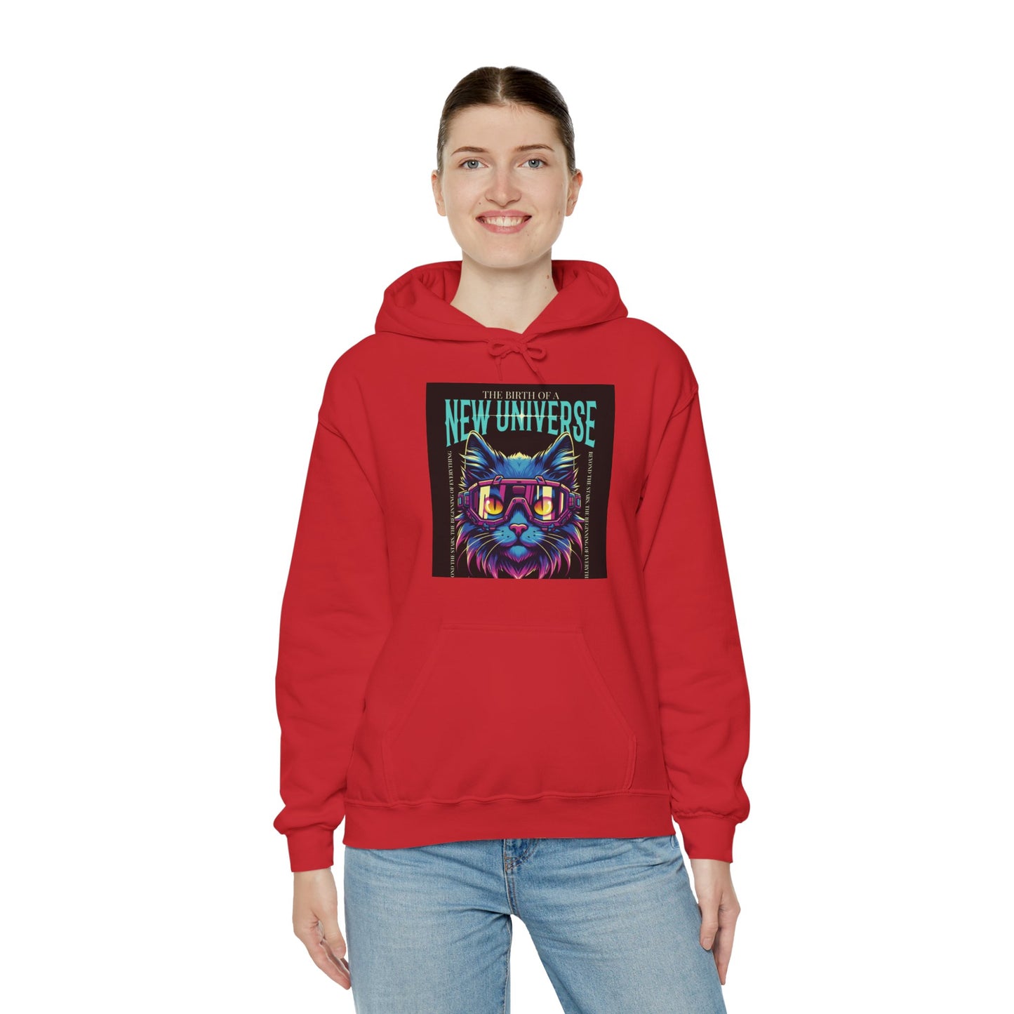 Cosmic Cat Hoodie - 'The Best of a New Universe'