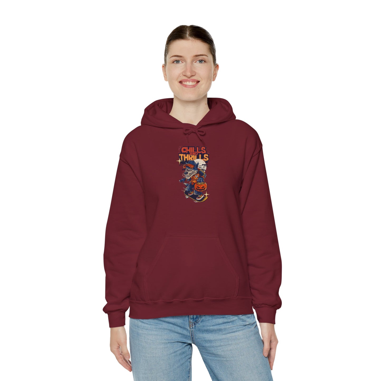 Chills and Thrills Halloween Hoodie - Unisex Heavy Blend™