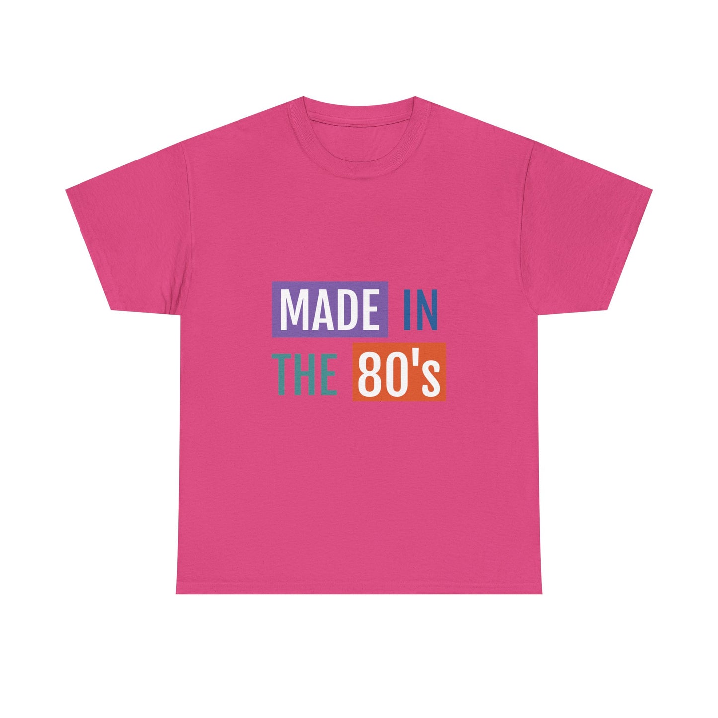 Retro 80's Heavy Cotton Tee - Made in the 80's Unisex T-Shirt