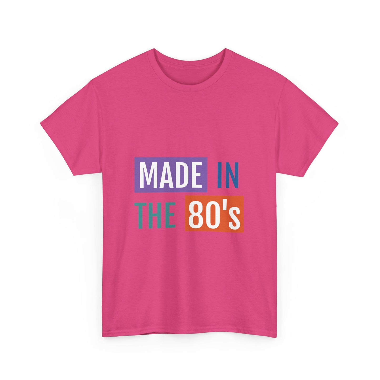 Retro 80's Heavy Cotton Tee - Made in the 80's Unisex T-Shirt
