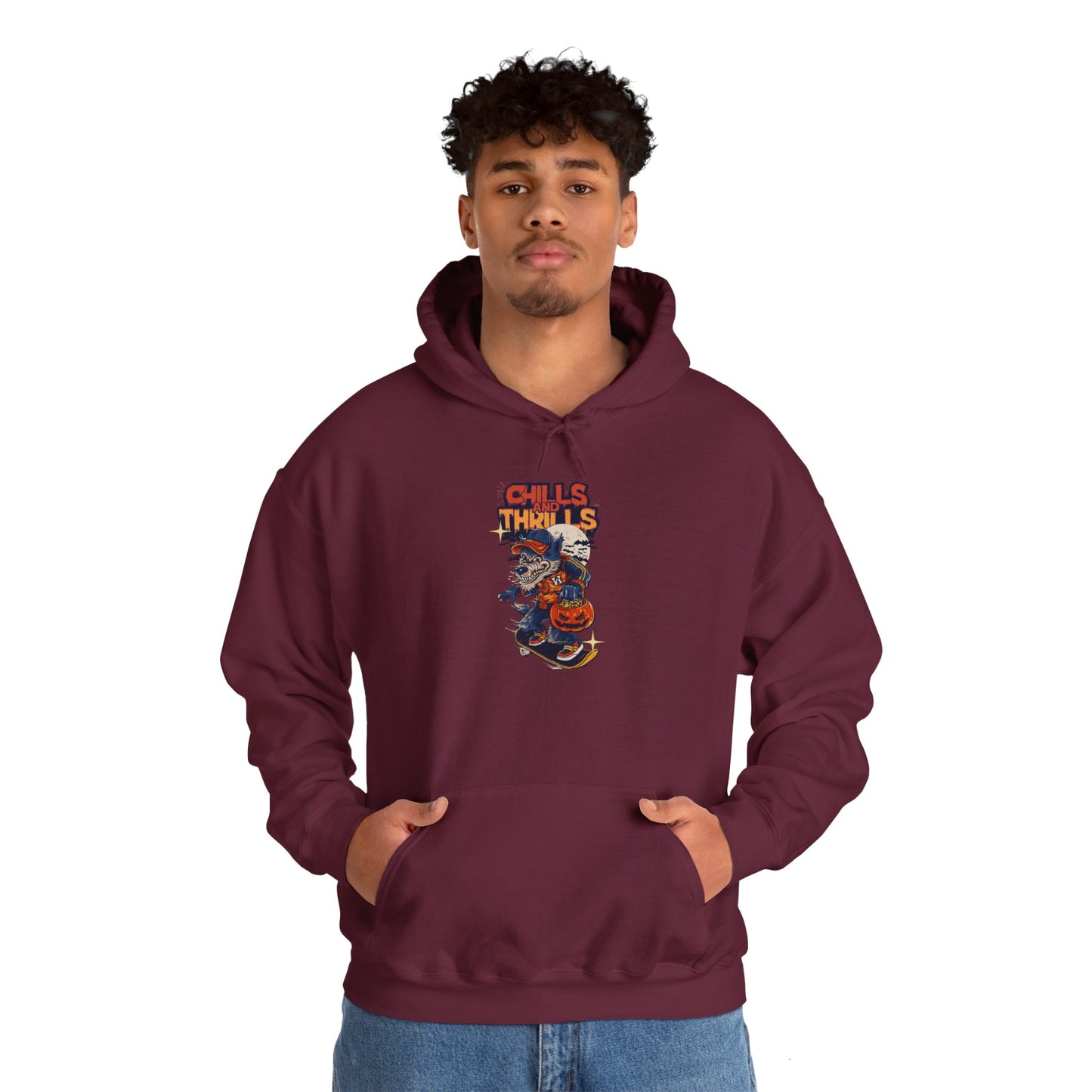 Chills and Thrills Halloween Hoodie - Unisex Heavy Blend™