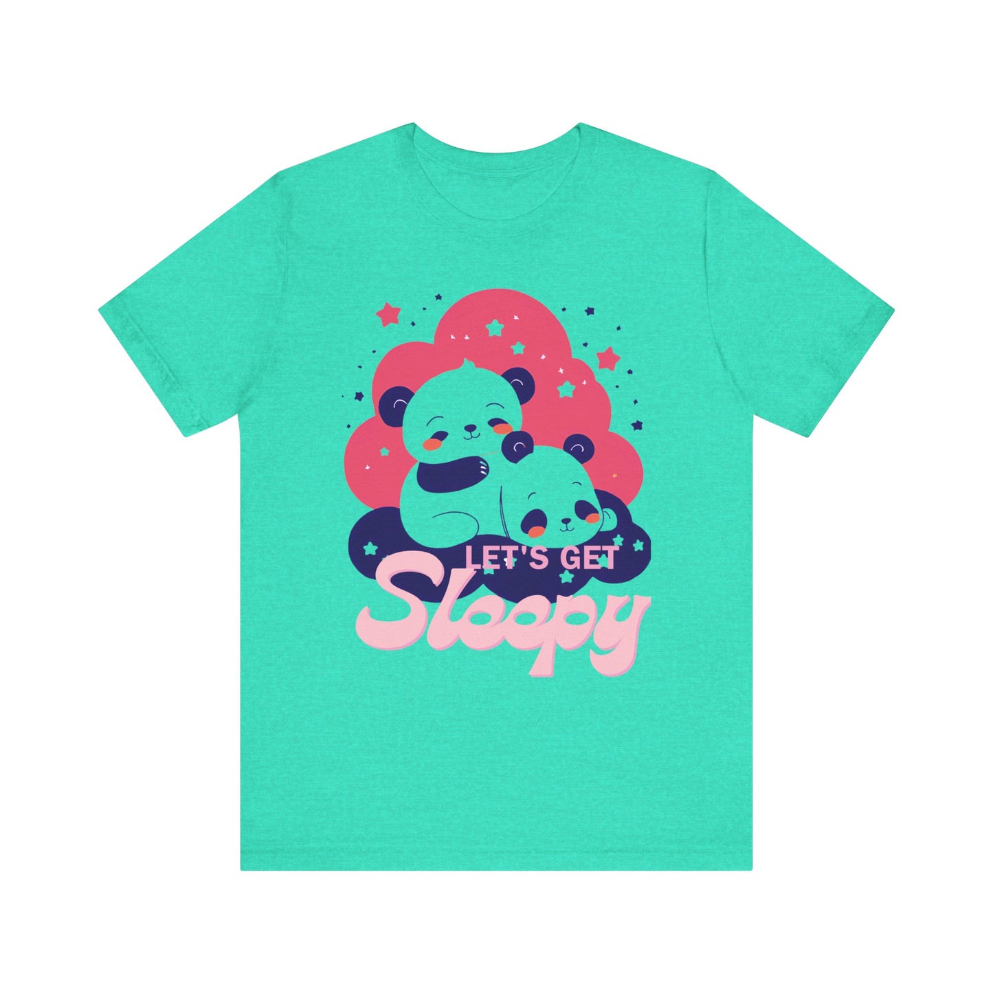 Cute Panda Sleepy Unisex Tee - Perfect for Cozy Days and Gift Giving