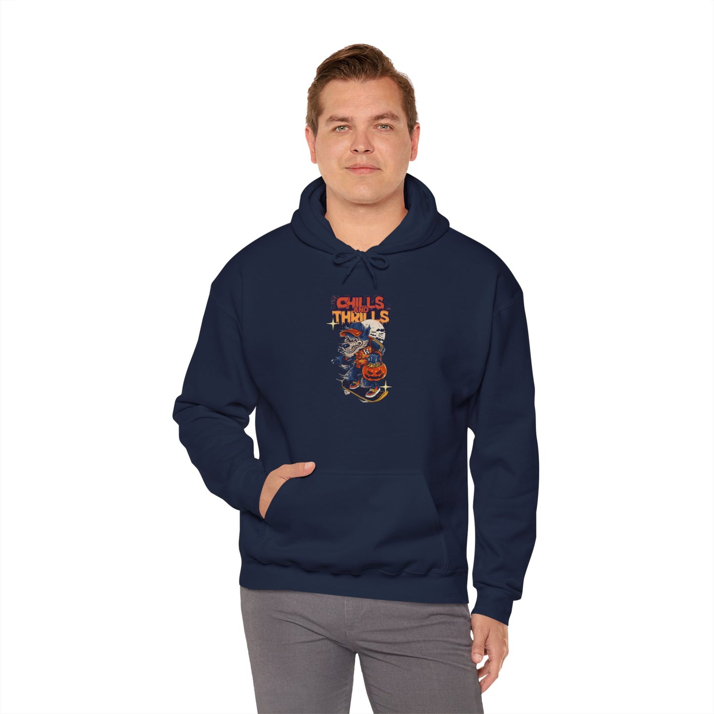 Chills and Thrills Halloween Hoodie - Unisex Heavy Blend™