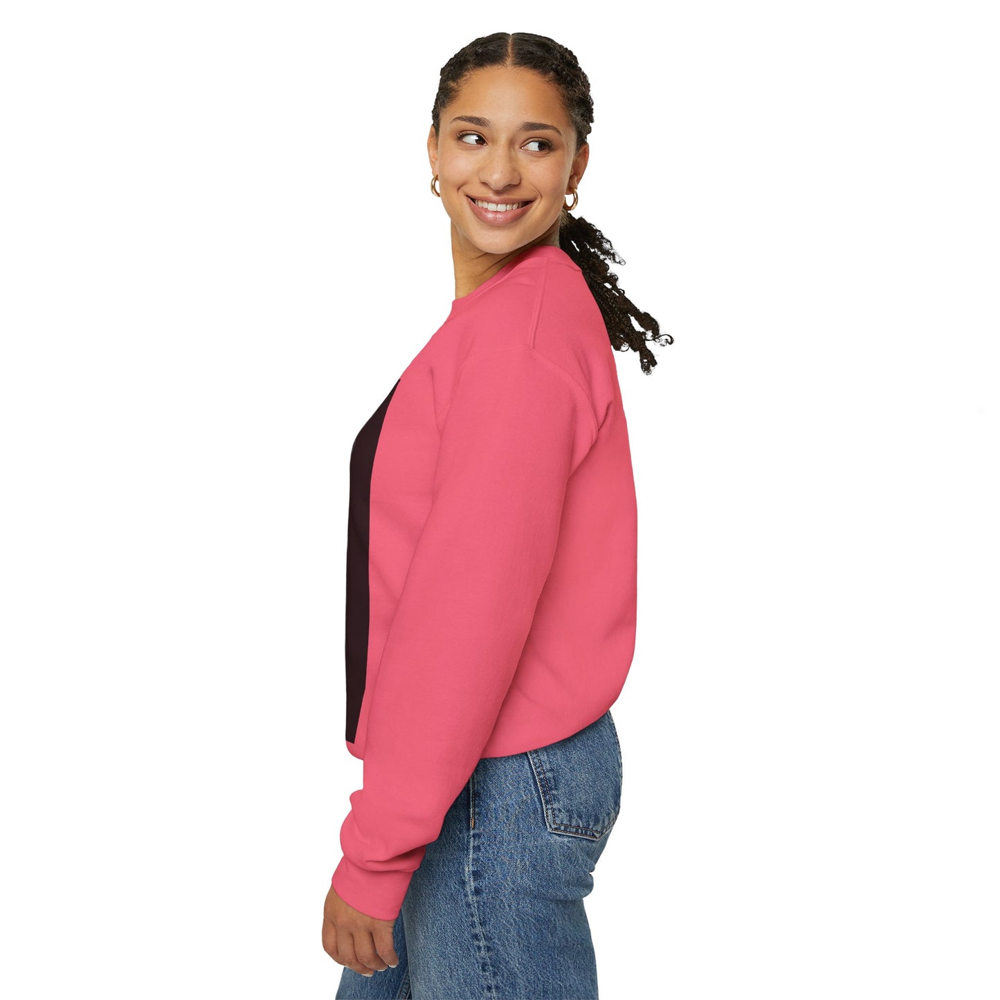 Cute Strawberry Graphic Crewneck Sweatshirt - "One Bite"