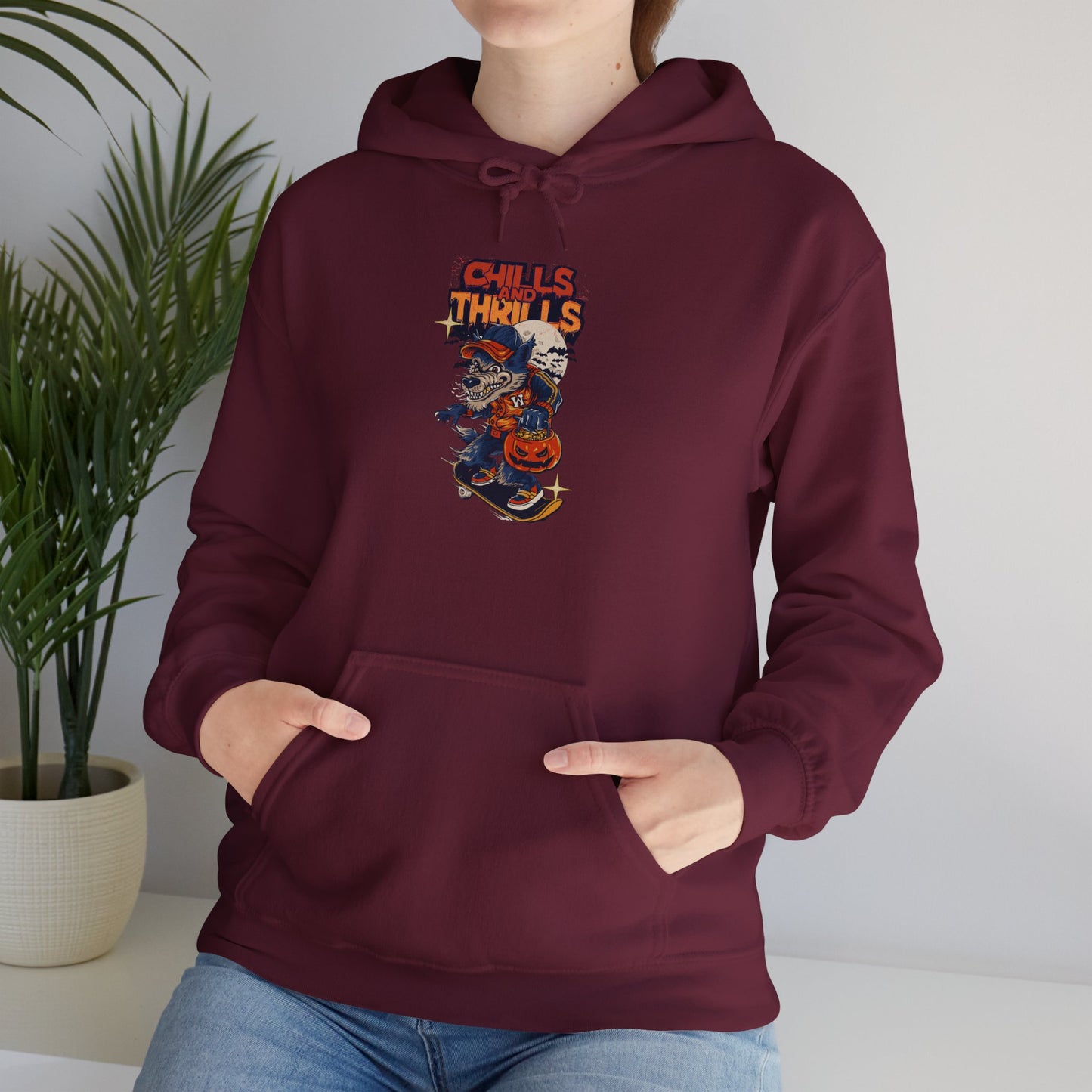 Chills and Thrills Halloween Hoodie - Unisex Heavy Blend™