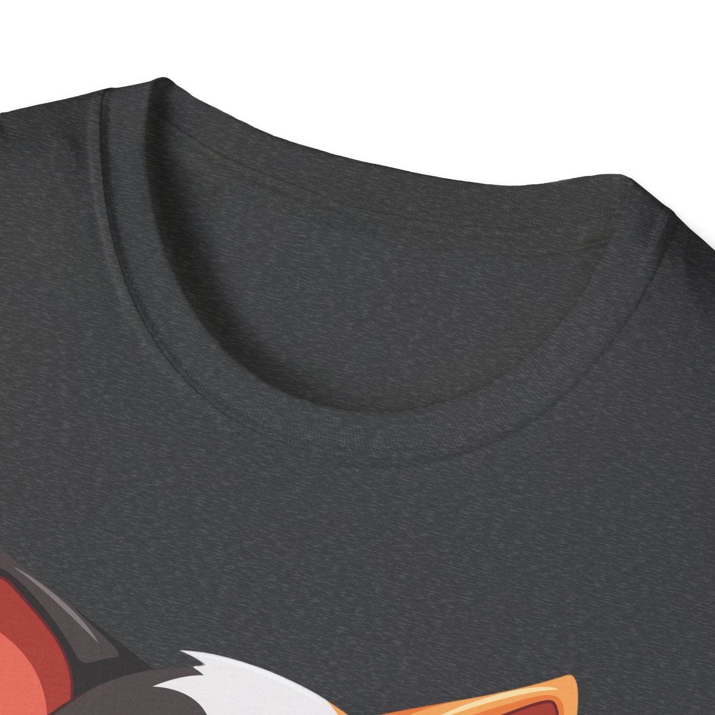 Cute Cat Softstyle T-Shirt – Perfect for Pet Lovers