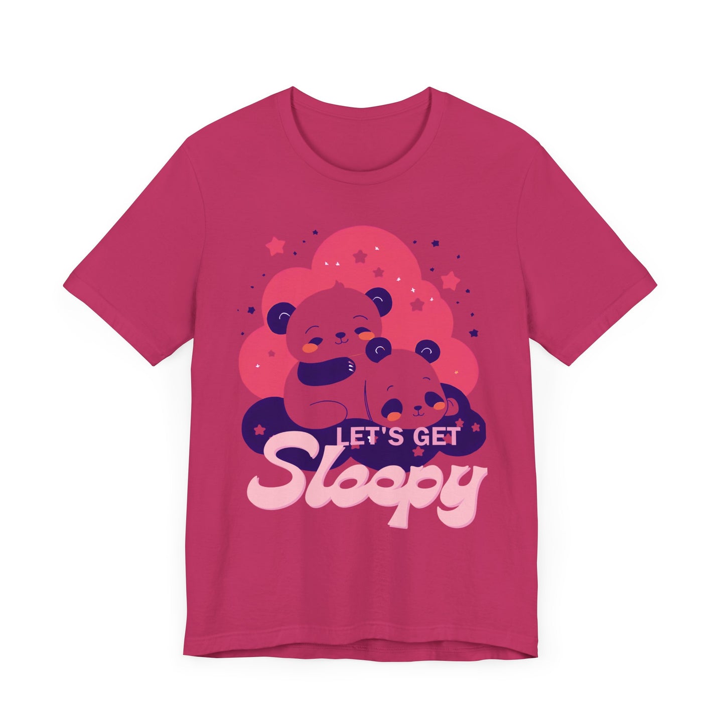 Cute Panda Sleepy Unisex Tee - Perfect for Cozy Days and Gift Giving