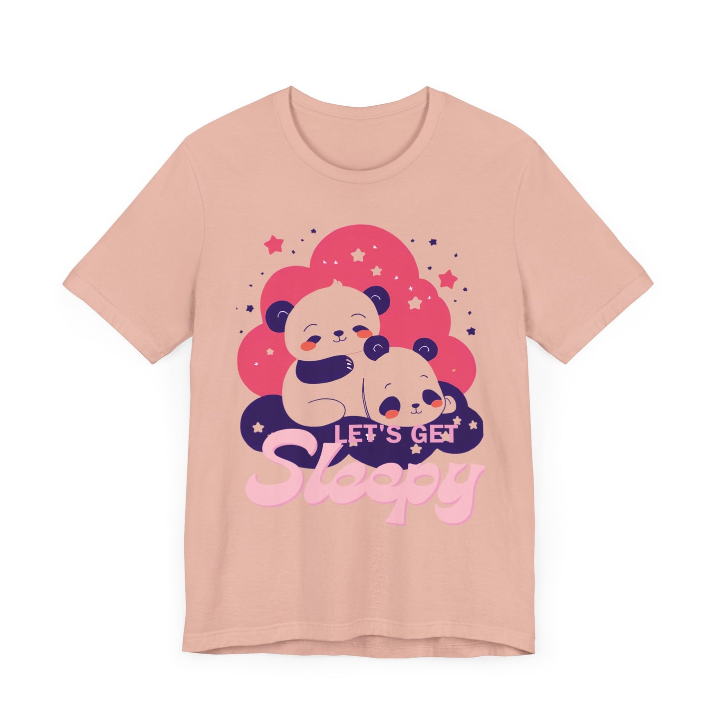 Cute Panda Sleepy Unisex Tee - Perfect for Cozy Days and Gift Giving