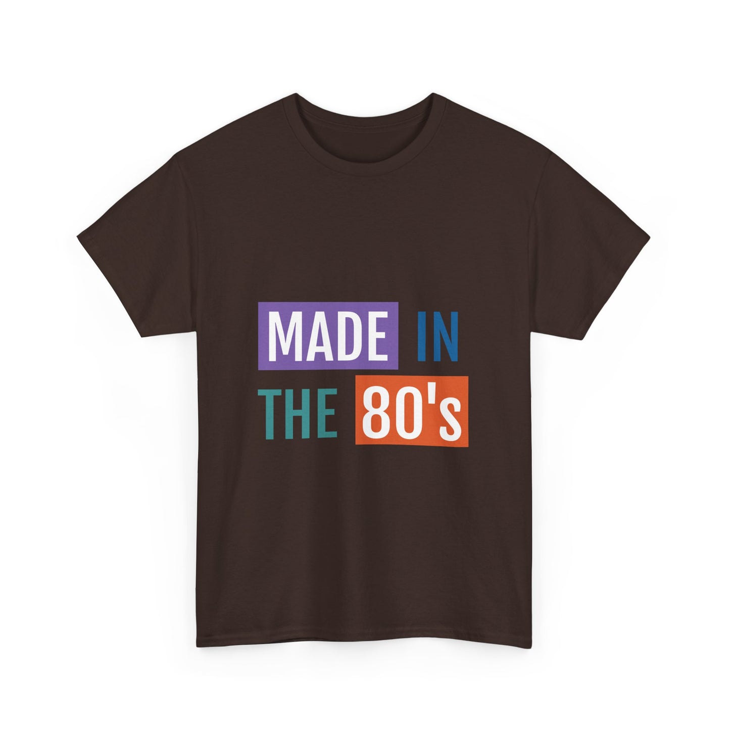 Retro 80's Heavy Cotton Tee - Made in the 80's Unisex T-Shirt