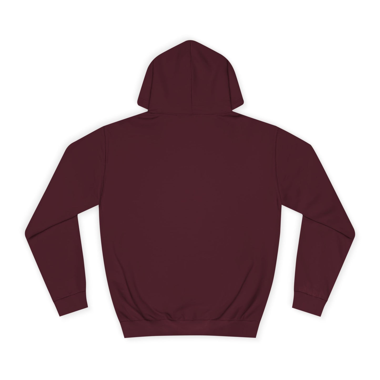 Unisex College Hoodie with Beach Sunset Print