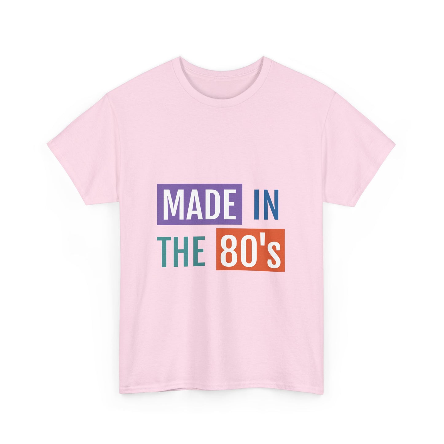 Retro 80's Heavy Cotton Tee - Made in the 80's Unisex T-Shirt