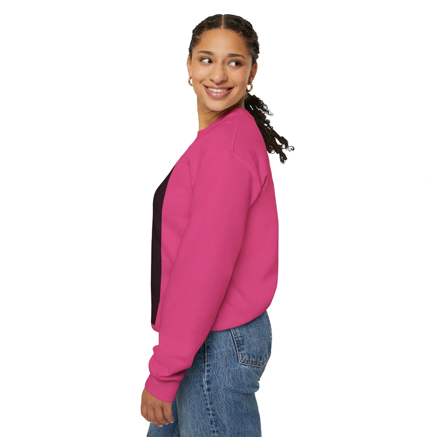 Cute Strawberry Graphic Crewneck Sweatshirt - "One Bite"