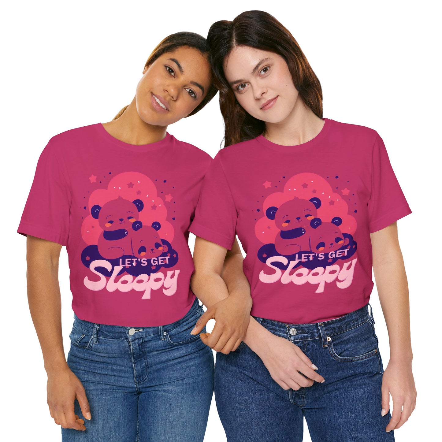 Cute Panda Sleepy Unisex Tee - Perfect for Cozy Days and Gift Giving