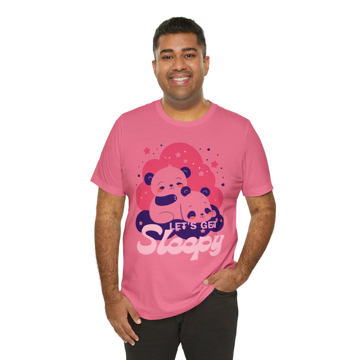 Cute Panda Sleepy Unisex Tee - Perfect for Cozy Days and Gift Giving